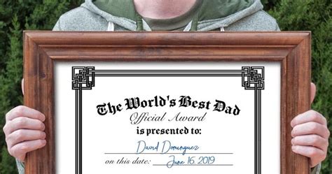 31 Free Printable Fathers Day Certificates I Should Be Mopping The