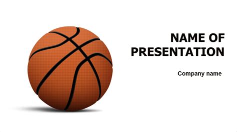 Download Free Basketball Powerpoint Template For Presentation My