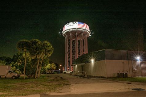 Cocoa Water Tower 2 Photograph By Rick Allen Fine Art America