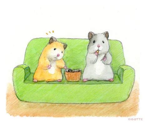 Adorable Hamster Stars In Relatable Illustrations Inspired By Daily Life