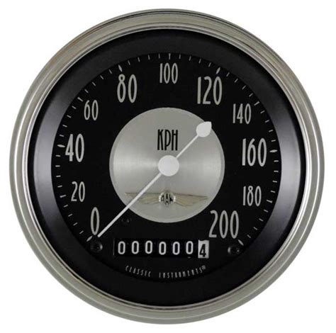 At59shc Classic Instruments All American Tradition Speedometer 200