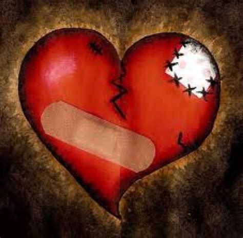 Bruised Heart Heart Bruise Pain Love Die
