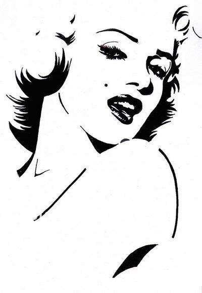 Marilyn Monroe Bandana Stencil