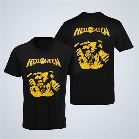 Helloween T Shirt Helloween Artwork Black T Shirt Power Metal