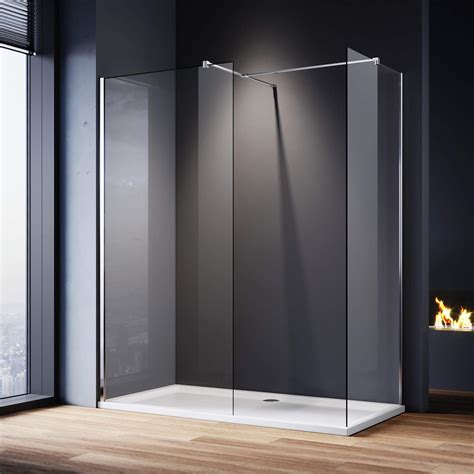 Buy Elegant Walk In Shower Enclosure Wet Room Shower Screen Panel