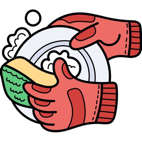 Free Icon Washing Dishes