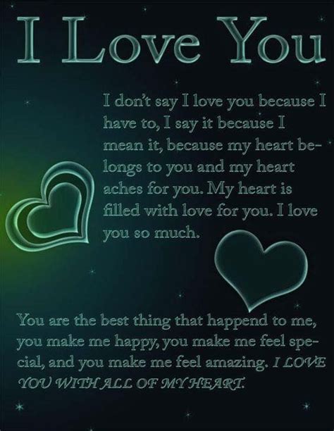 I Love You With All My Heart Quotes For Him Williemae Kuykendall