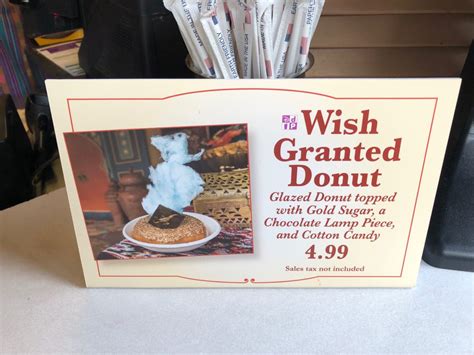 review new wish granted donut arrives at sunshine tree terrace at magic kingdom wdw news today