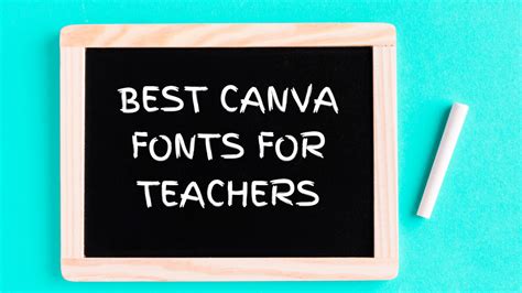 Best Fonts For Teachers In Canva Canva Templates