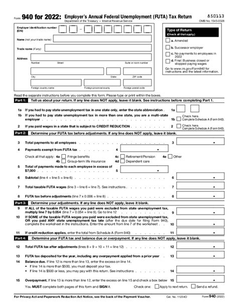 941 Tax Form Fill Online Printable Fillable Blank