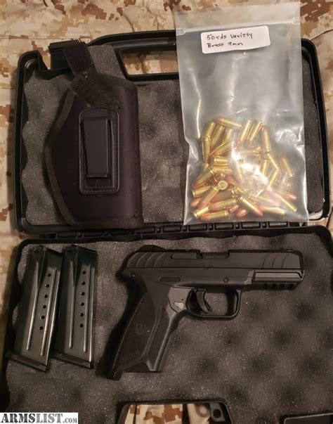 Armslist For Sale Ruger Security 9 Subcompact 9mm New With Ammo