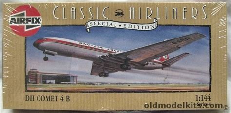 Airfix 1144 Dh Comet 4b Dan Air Classic Airliners Special Edition 04176
