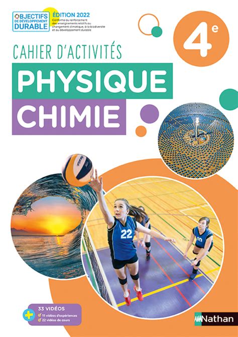 Cahier De Physique Chimie 4e Cahier De Lélève 9782091719764