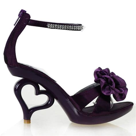 Fab Strappy Heart Shaped High Heel Prom Wedding Sandals For Bride Wedding Sandals Sandals Heels