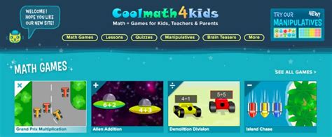 Review Of Coolmath4kids A Games And Learning Portal For Kids Fun Math