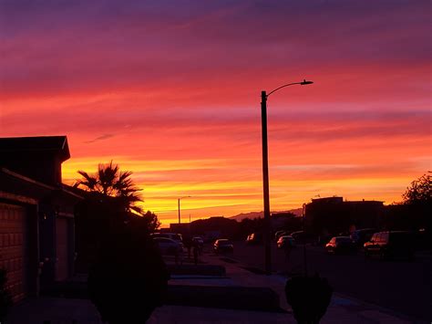 El Paso Sunset In Mid October Ktsm 9 News