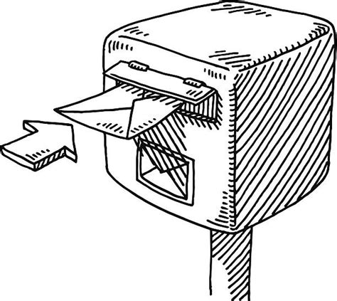 Drawing Of Mailboxes Illustrations Royalty Free Vector Graphics And Clip