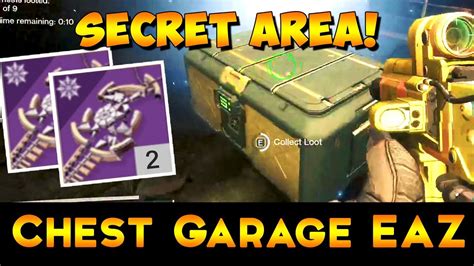 Secret Area Chest Garage Eaz In Destiny 2 Youtube