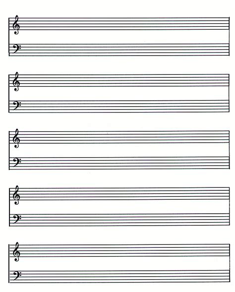 Microsoft word's online layouts empower you to make lined paper for penmanship and documentations. Sheet music template #violinlessonsforkids | Blank sheet music, Piano sheet, Sheet music