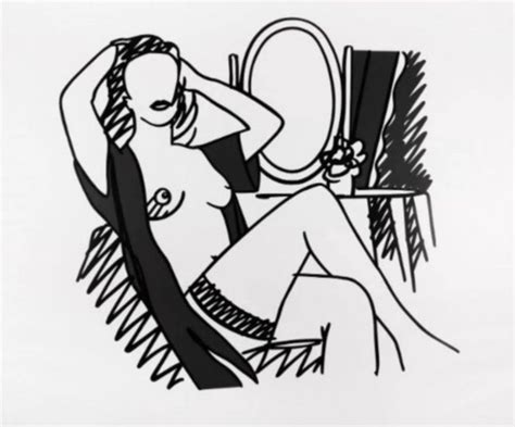 Serigrafía de Tom Wesselmann Nude with Mirror en Amorosart