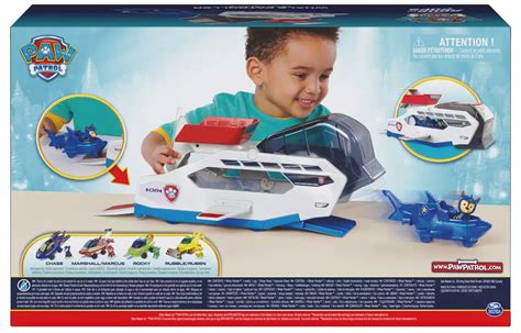 Paw Patrol Aqua Pups Whale Patroller Playset Images At Mighty Ape Nz