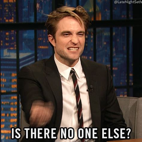 Robert Pattinson Lol  By Late Night With Seth Meyers Find And Share
