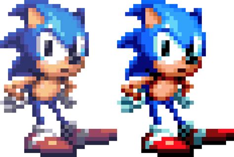 Something I Wanted To Show Off Sonic Mania Sprite Using A Modified