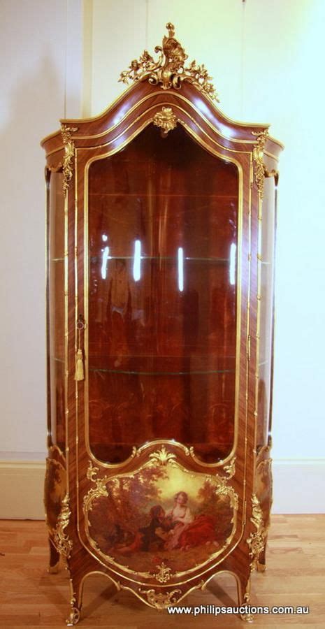 Louis Xv Vernis Martin Vitrine With Ormolu Mounts Cabinets Display