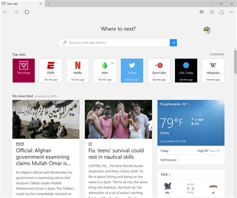 Microsoft Edge Review Windows Finally Has A Good Browser The Verge