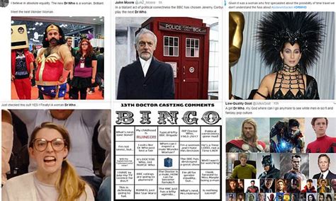 Twitter Users Joke At Backlash Against Female Dr Who Daily Mail Online