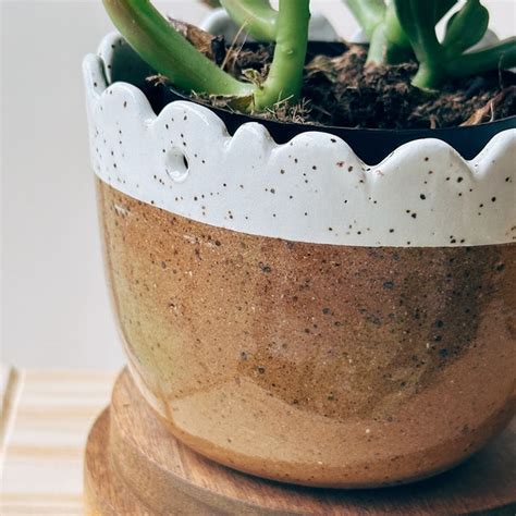 Hanging Planter With Drainage Etsy