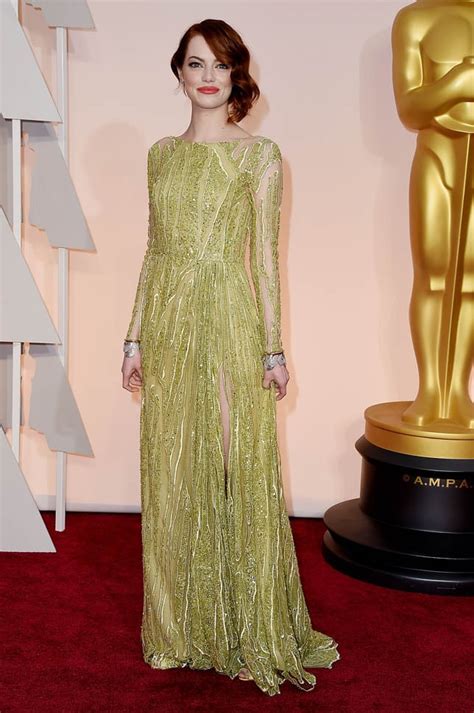 Emma Stone Is Duanas Best Dressed At Oscars 2015lainey Gossip