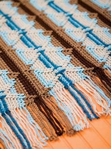 Another Variation Of The Navajo Indian Afghan Crochet Projects
