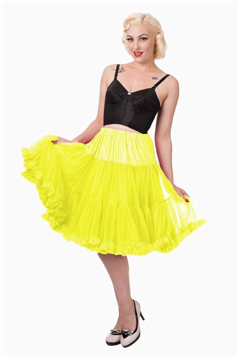 Banned Retro 50s Starlite Yellow Petticoat 23 Petticoat