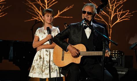 Andrea Bocelli And Year Old Daughter Virginia Bocelli Release