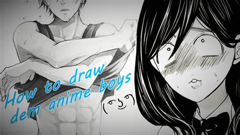 Here, i show how to draw an anime boy. HOW TO DRAW DEM ANIME PRETTY BOYS ( ͡° ͜ʖ ͡°) - YouTube