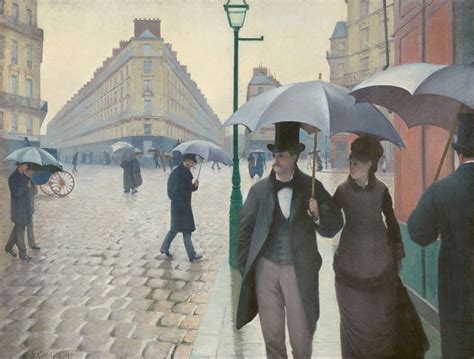 Paris Street Rainy Day By Gustave Caillebotte Ladykflo