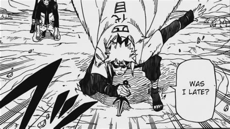 Naruto Manga Chapter 630 Review Minato Arrives To The War Youtube