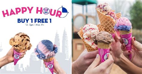 A famous u.s improted ice cream! Baskin-Robbins is Having a Buy 1 Free 1 Promotion Every ...