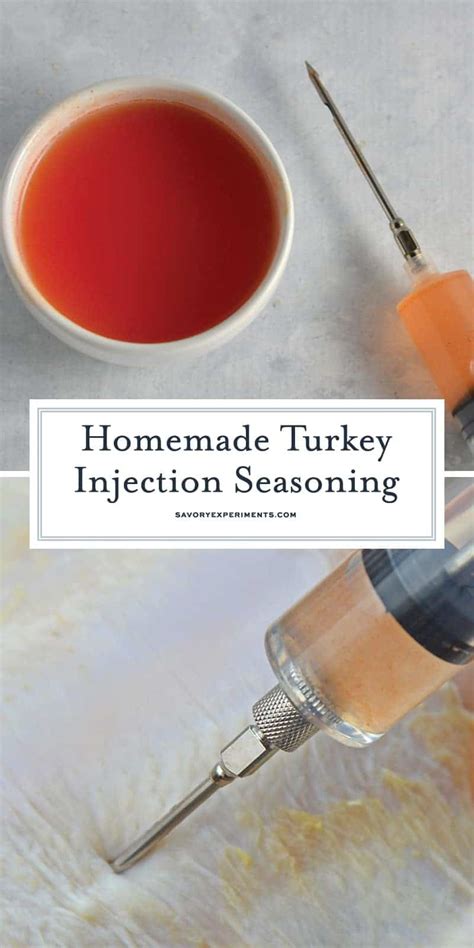 Turkey brine and injection marinade. Savory turkey injection marinade recipes > casaruraldavina.com