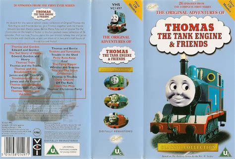 Thomas The Tank Engine And Friends Set Of Vhs Tapes Vintage