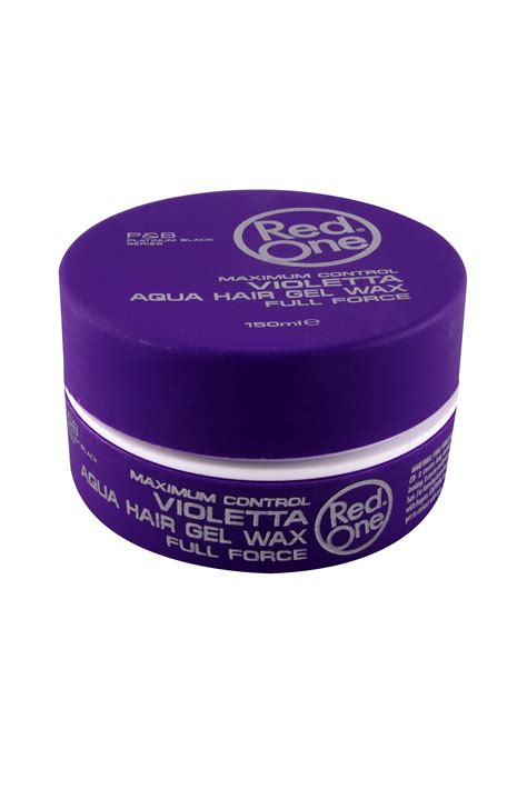 Red One Violetta Aqua Hair Gel Wax 150 Ml Nu 50 Korting