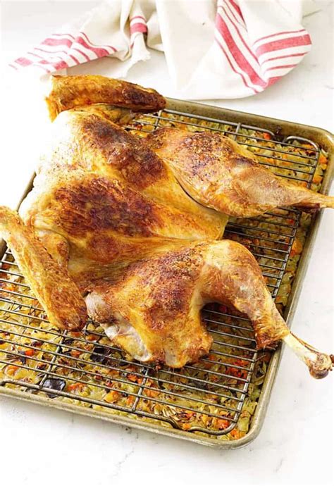 spatchcock turkey savor the best