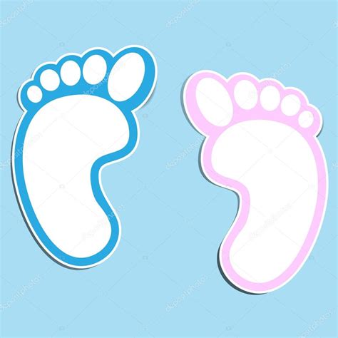 Baby Feet — Stock Vector © Mertsalovvw 39512771