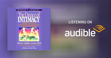 The Dance Of Intimacy By Harriet Lerner Phd Audiobook