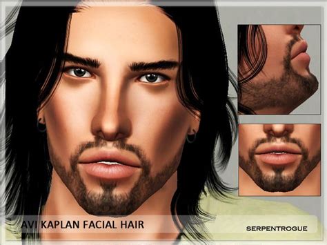 Avi Kaplan Facial Hair By Serpentrogue Sims 3 Downloads Cc Caboodle