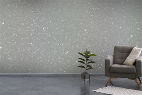 Hemway White Glitter Iridescent Paint Additive Crystals Emulsion Walls
