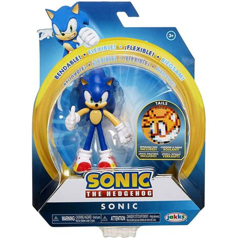 Sonic The Hedgehog Basic Sonic Action Figure Tails Spinnable Disk