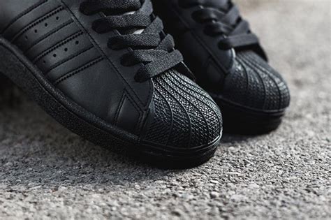 Adidas Superstar Ii Triple Black Sneaker Freaker