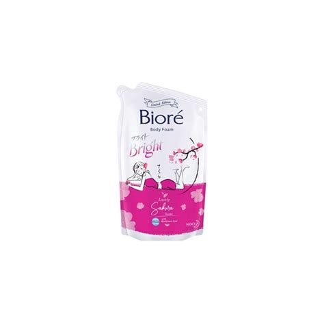 Biore Body Foam Sakura Ltd Edition Pouch Ml Indonesia Distribution Hub